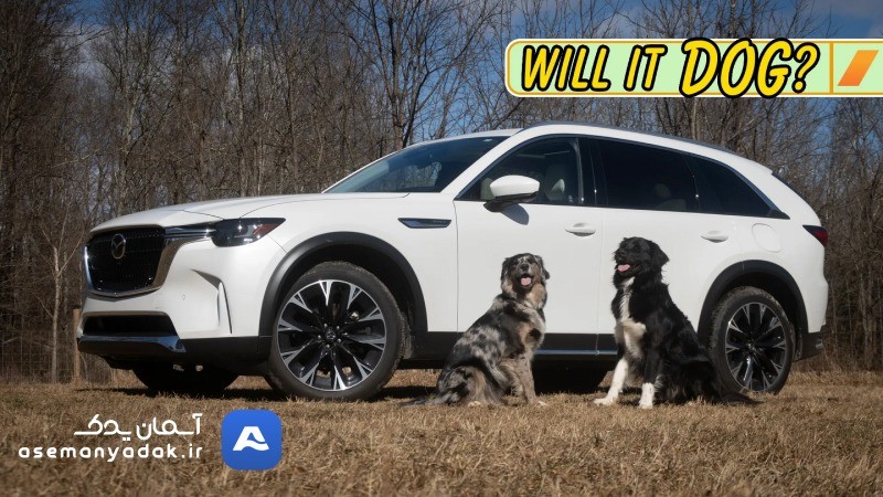Mazda CX-90 PHEV 2024: شاسیبلند هیبریدی با طراحی مدرن و راحتی برای سگها
