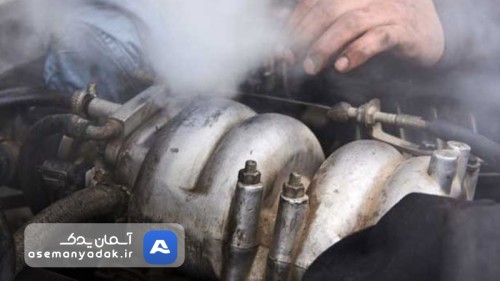 دلایل وجود بخار روغن در موتور و راهحلها