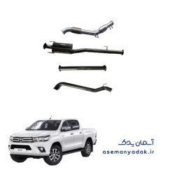 مبدل حرارتی اگزوز تویوتا هایلوکس