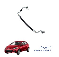 شیلنگ خروجی کمپرسور کولر مزدا ۲