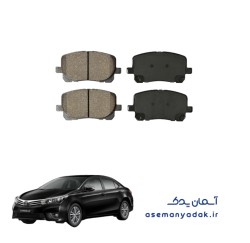 لنت ترمز جلو تویوتا کرولا