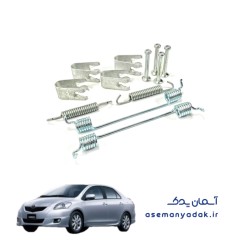 فنر بازگشت لنت ترمز تویوتا یاریس